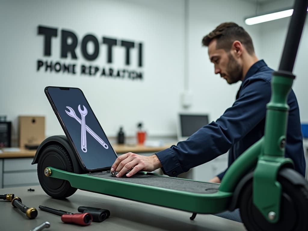 Réparation Freins à Genainville - TROTTIPHONE