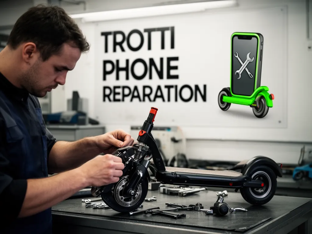 Réparation Freins à Le Mesnil-Aubry - TROTTIPHONE