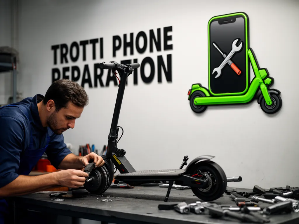 Réparation Freins à Le Perchay - TROTTIPHONE