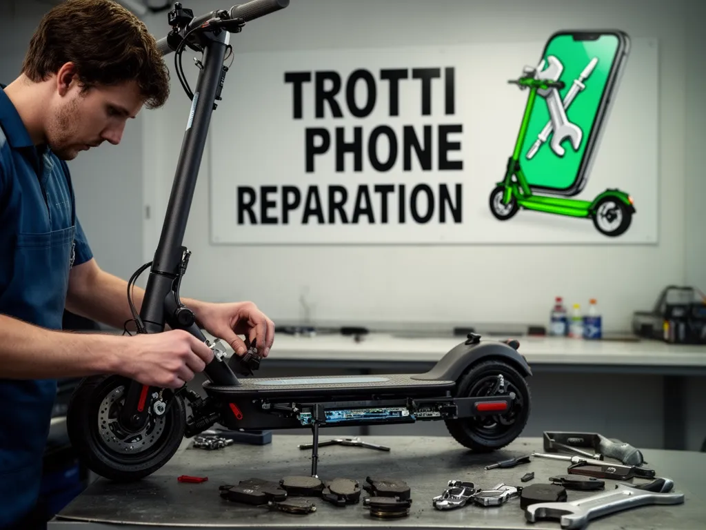 Réparation Freins à Montgeroult - TROTTIPHONE