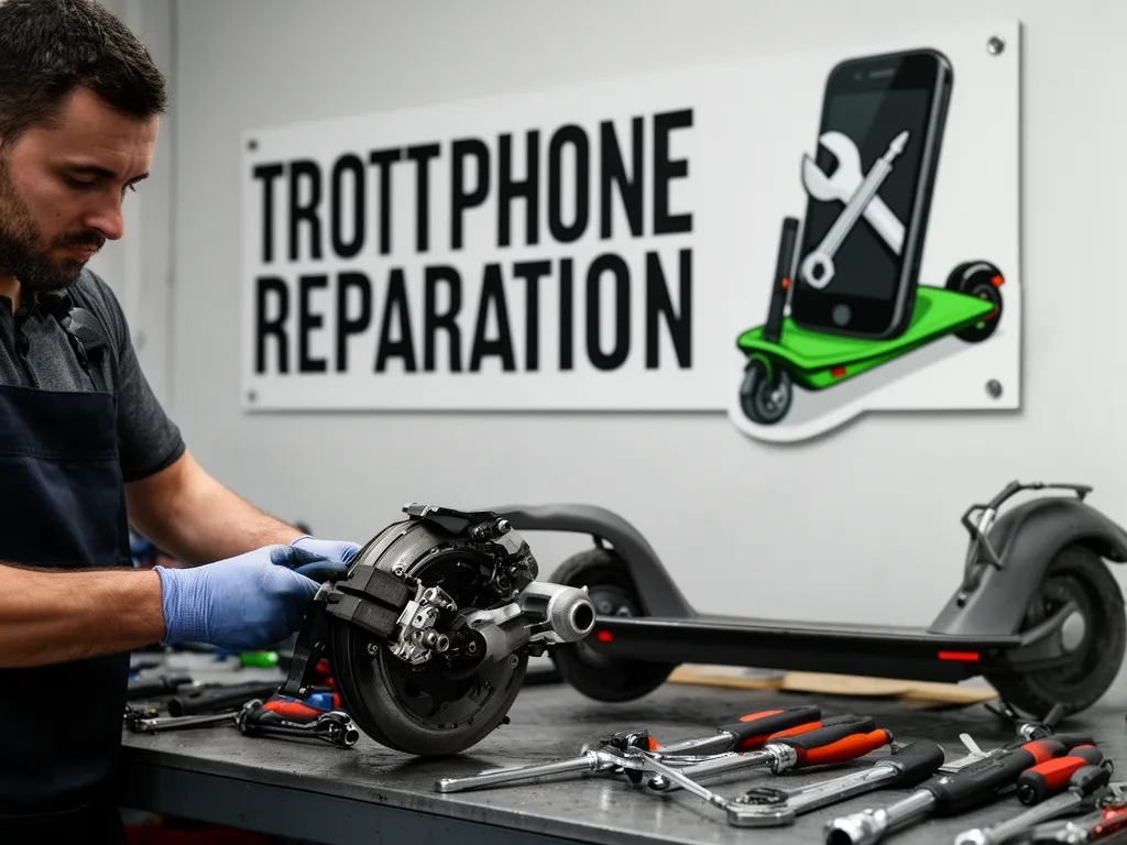 Réparation Freins à Montreuil-sur-Epte - TROTTIPHONE