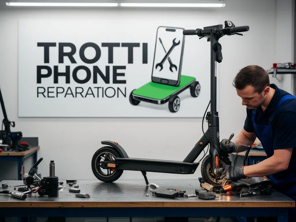 Réparation Freins à Nesles-la-Vallée - TROTTIPHONE