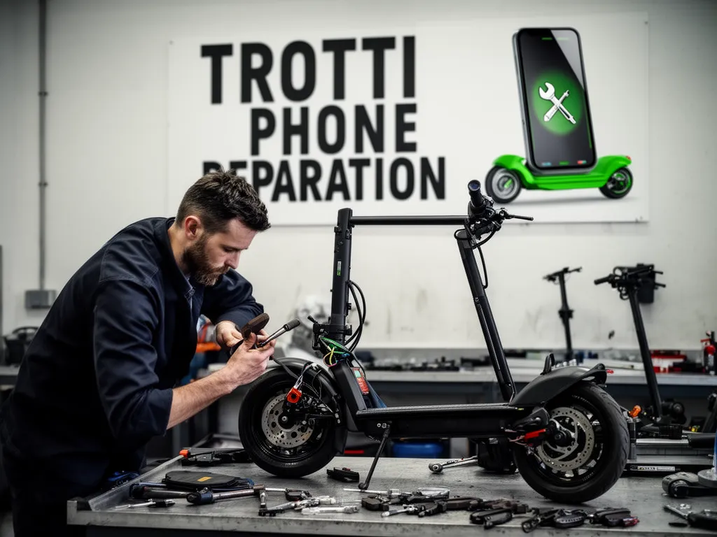 Réparation Freins à Nucourt - TROTTIPHONE