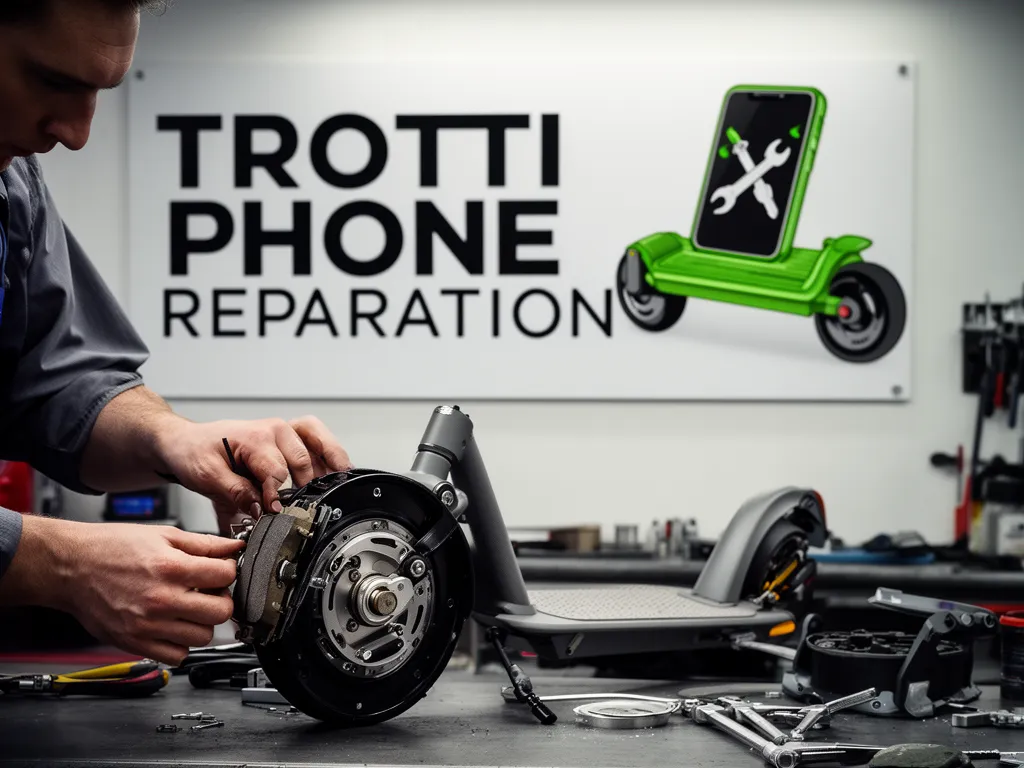 Réparation Freins à Omerville - TROTTIPHONE