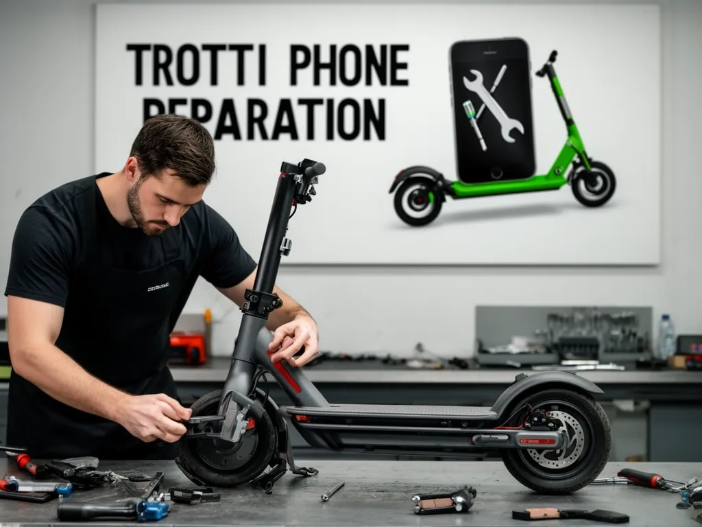 Réparation Freins à Ronquerolles - TROTTIPHONE