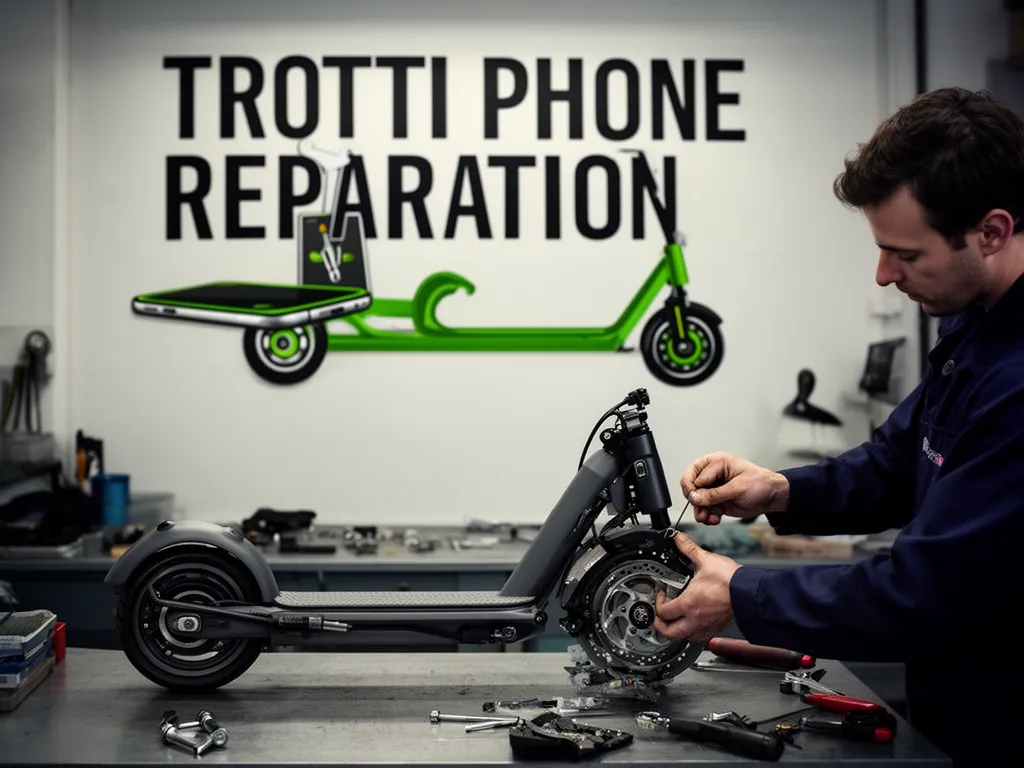 Réparation Freins à Saint-Prix - TROTTIPHONE