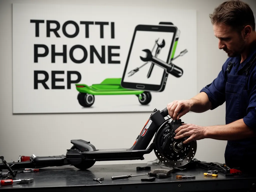 Réparation Freins à Santeuil - TROTTIPHONE