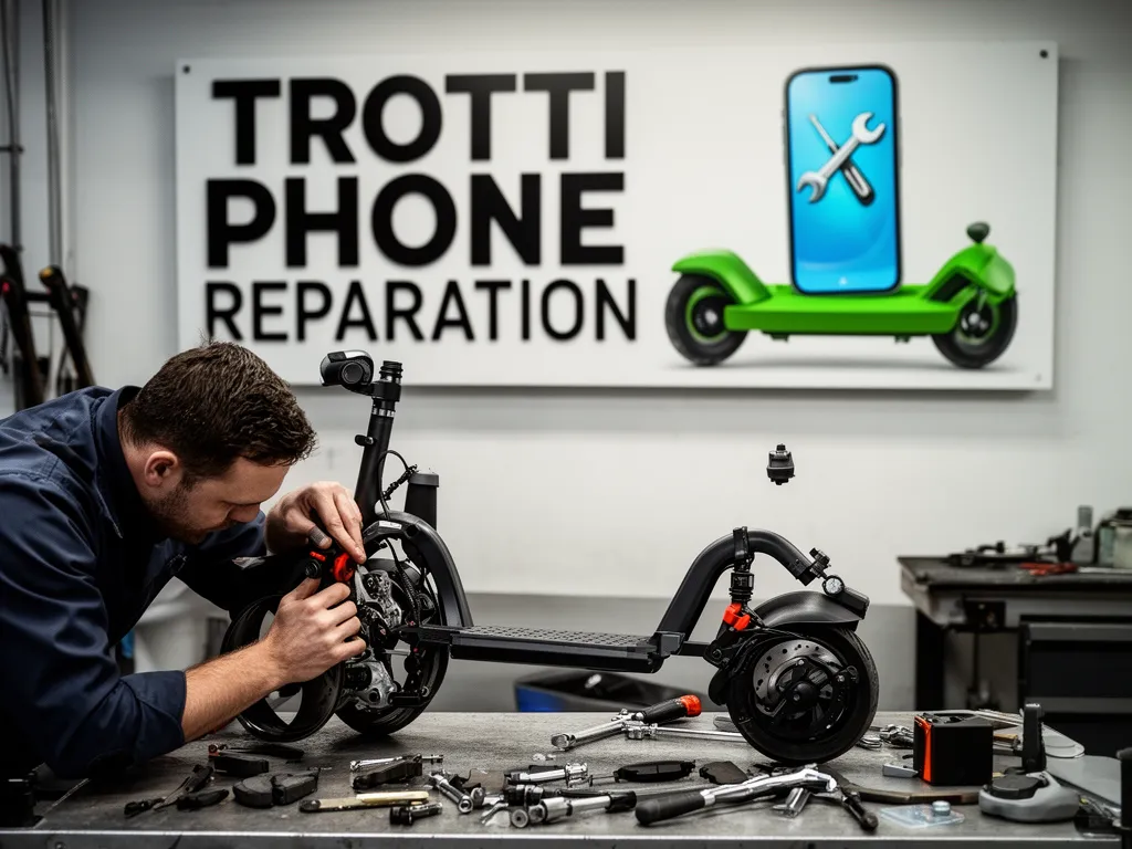 Réparation Freins à Vétheuil - TROTTIPHONE