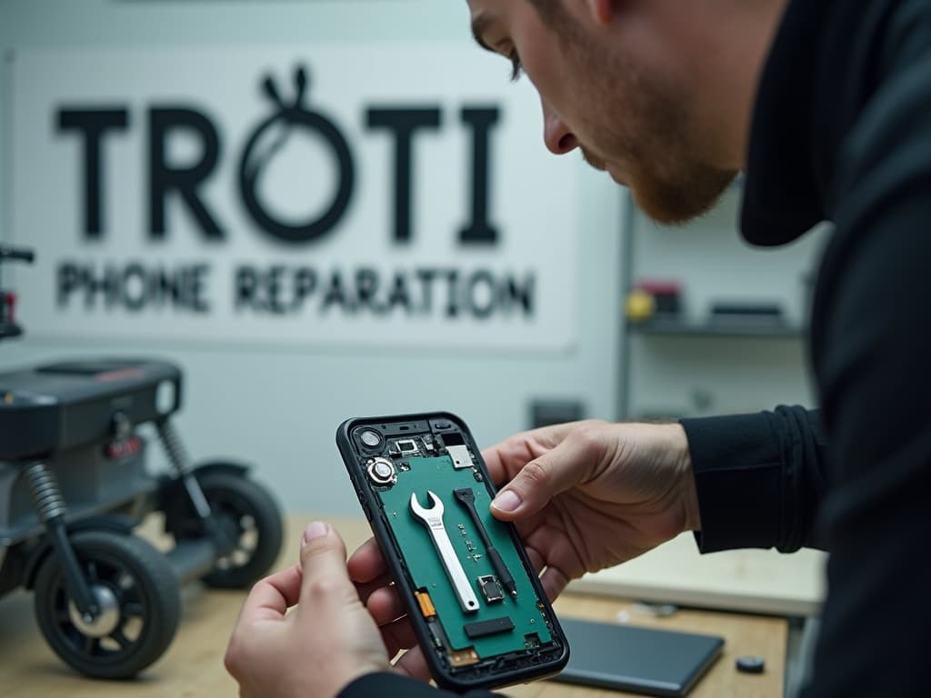 Réparation Haut-parleur / Micro à Baillet-en-France - TROTTIPHONE