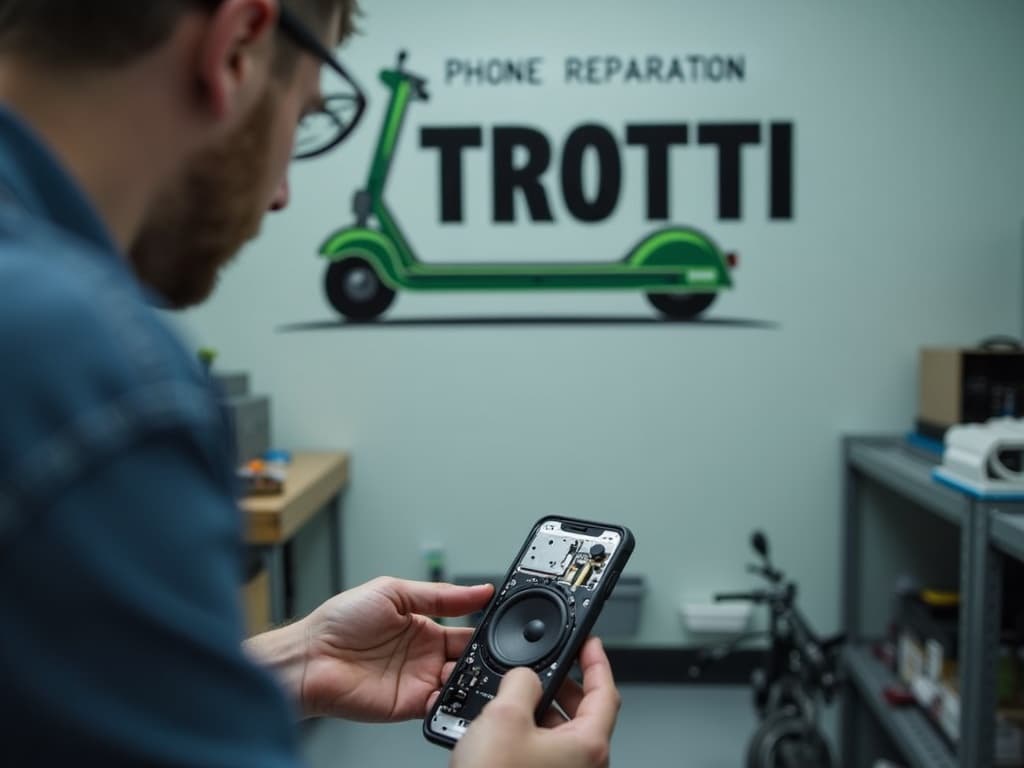 Réparation Haut-parleur / Micro à Sannois - TROTTIPHONE