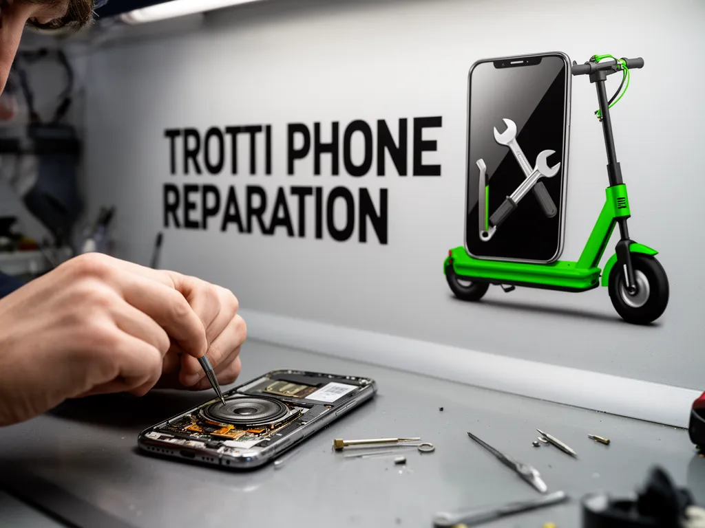 Réparation Haut-parleur / Micro à Vallée - TROTTIPHONE