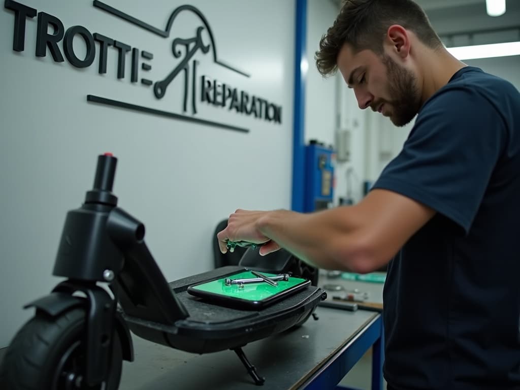 Réparation Moteur à Amenucourt - TROTTIPHONE