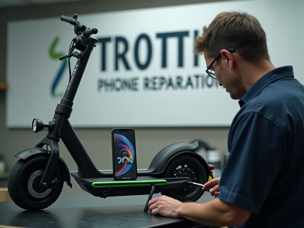 Réparation Moteur à Bray-et-Lû - TROTTIPHONE