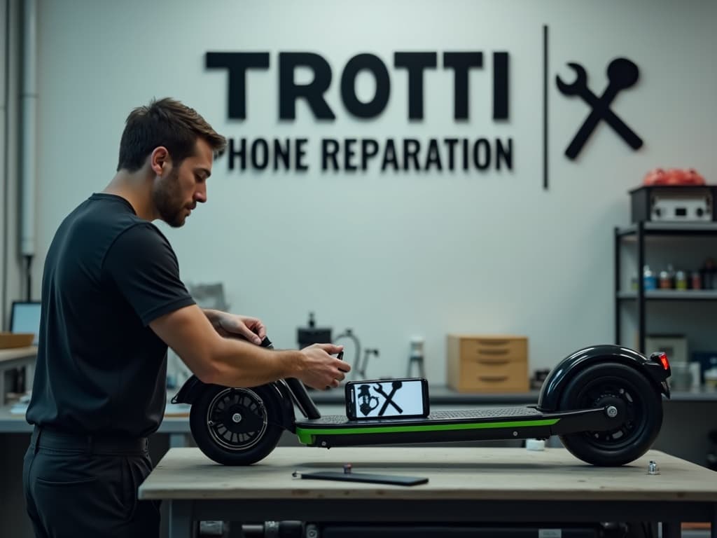 Réparation Moteur à Courdimanche - TROTTIPHONE