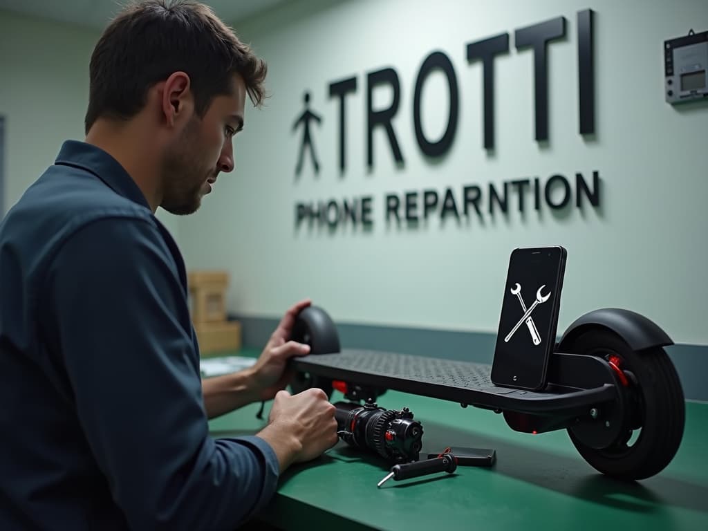 Réparation Moteur à Ézanville - TROTTIPHONE