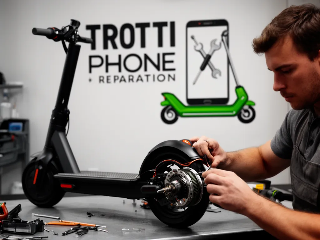 Réparation Moteur à Labbeville - TROTTIPHONE