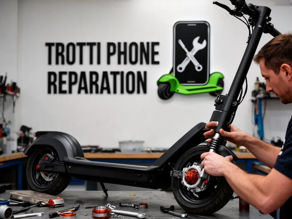 Réparation Moteur à Le Mesnil-Aubry - TROTTIPHONE