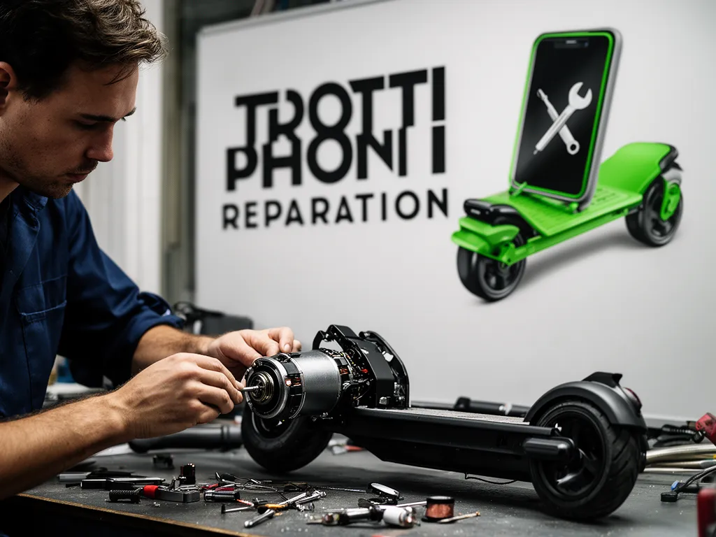 Réparation Moteur à Le Plessis-Luzarches - TROTTIPHONE