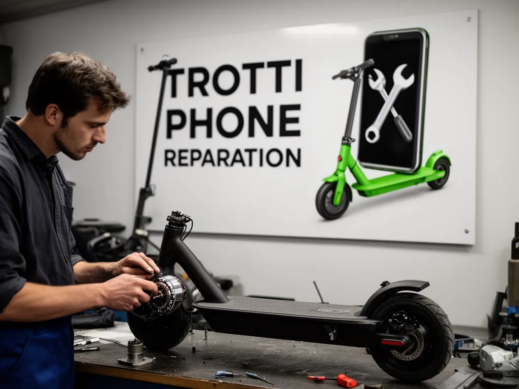 Réparation Moteur à Livilliers - TROTTIPHONE