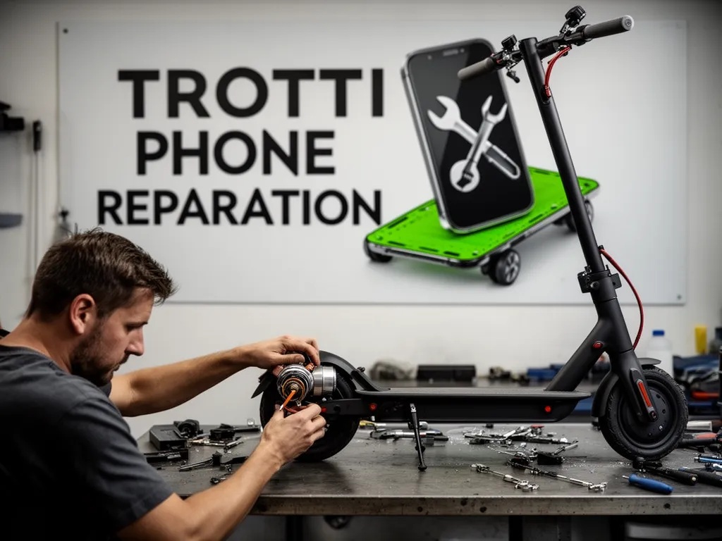 Réparation Moteur à Maffliers - TROTTIPHONE