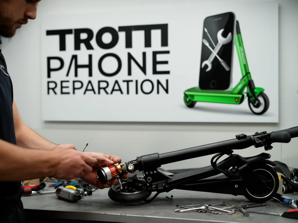 Réparation Moteur à Marly-la-Ville - TROTTIPHONE