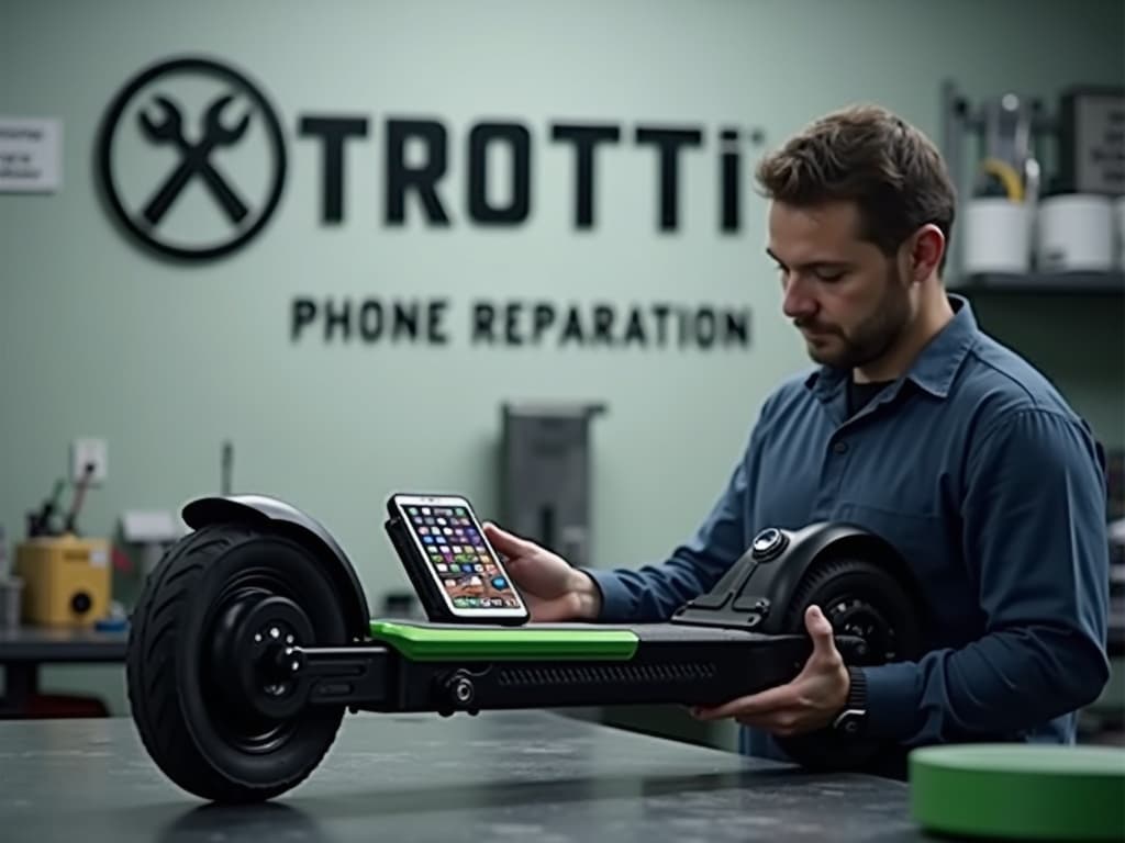 Réparation Moteur à Montmagny - TROTTIPHONE