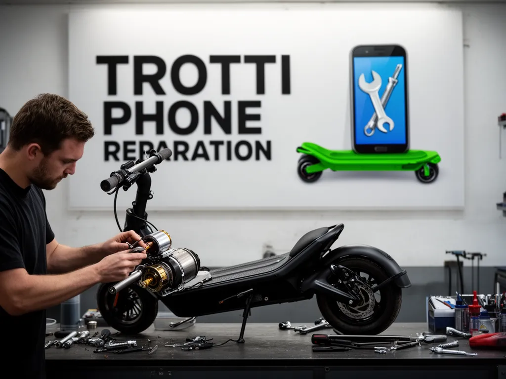 Réparation Moteur à Nerville-la-Forêt - TROTTIPHONE