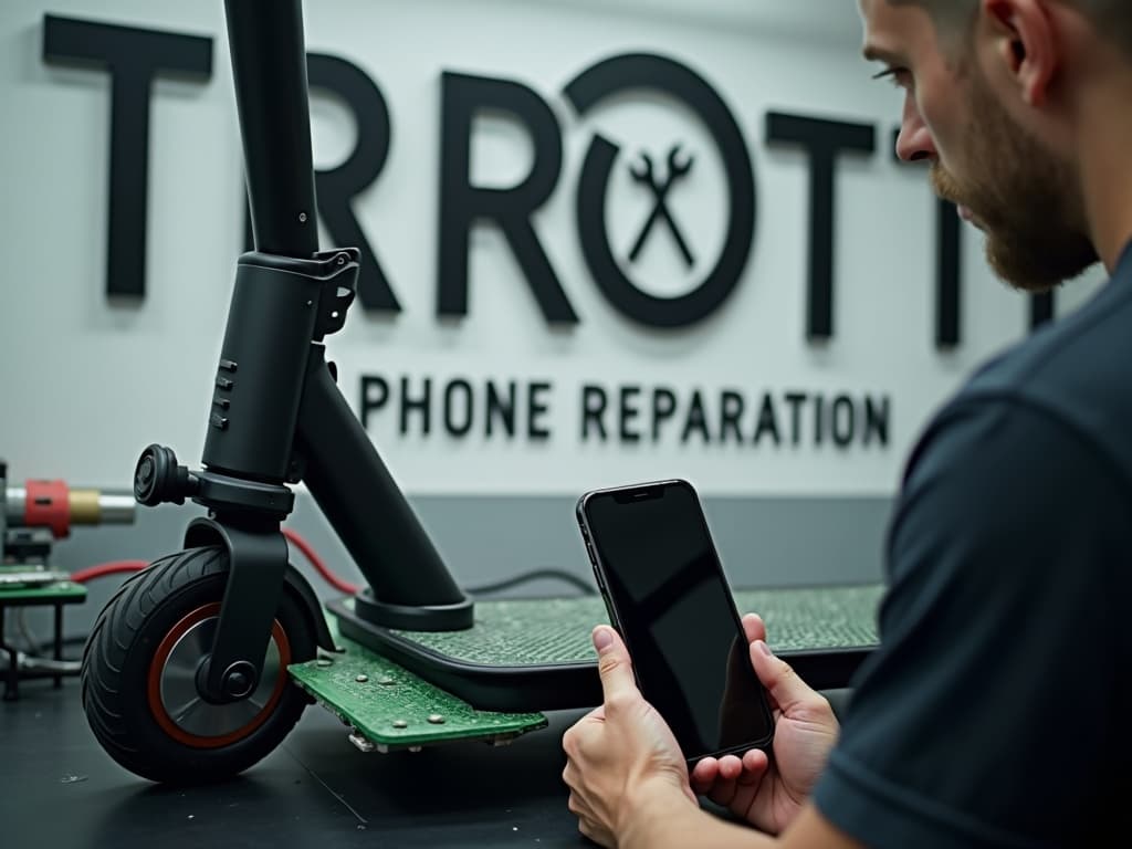 Réparation Moteur à Pontoise - TROTTIPHONE