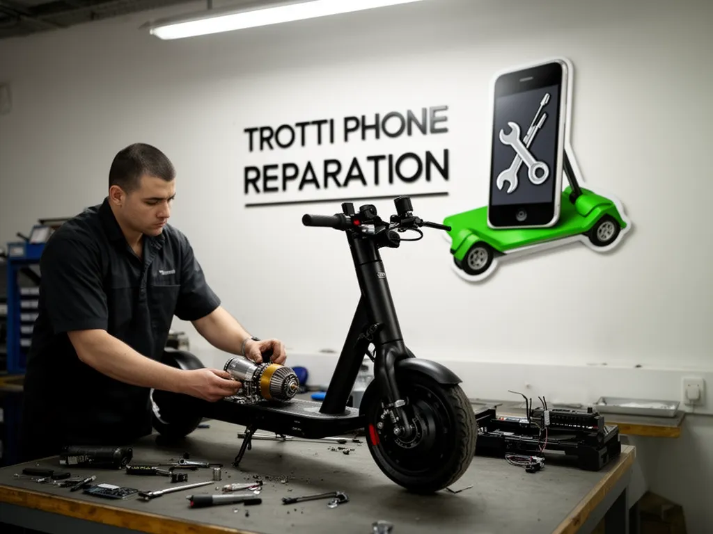 Réparation Moteur à Roissy-en-France - TROTTIPHONE