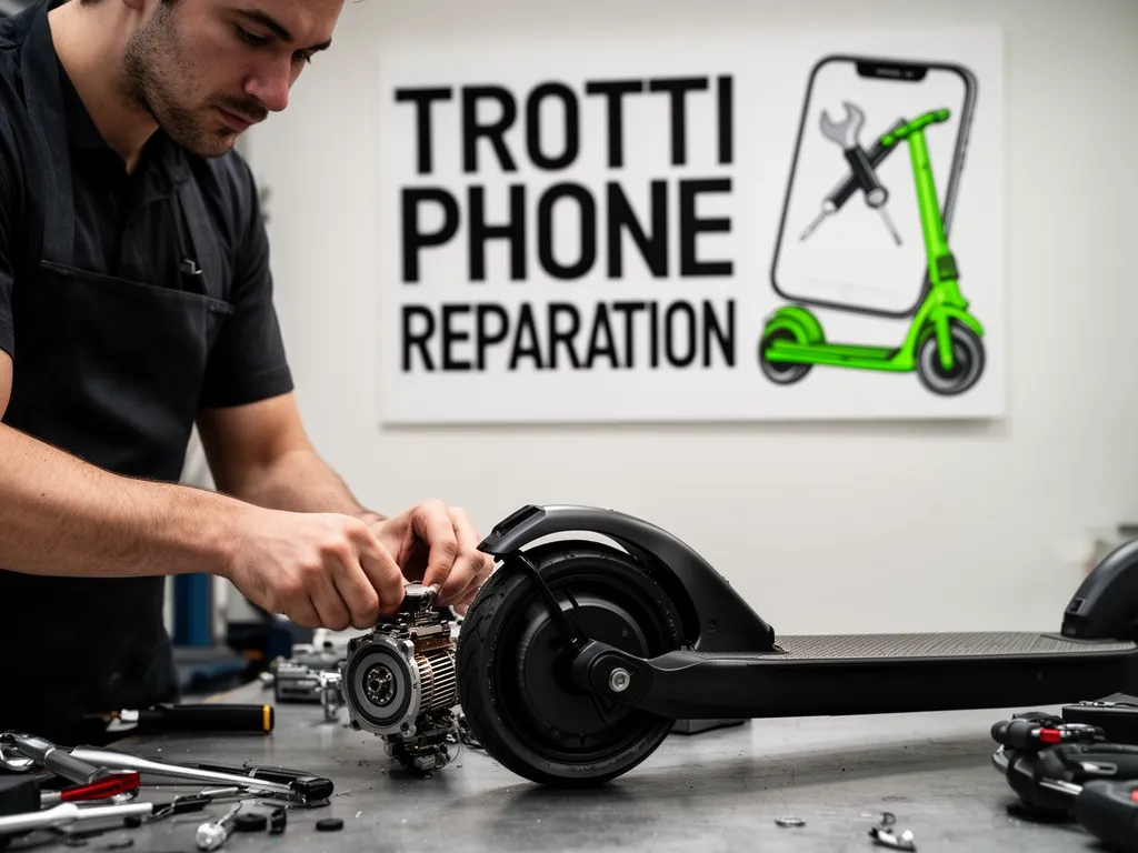 Réparation Moteur à Ronquerolles - TROTTIPHONE