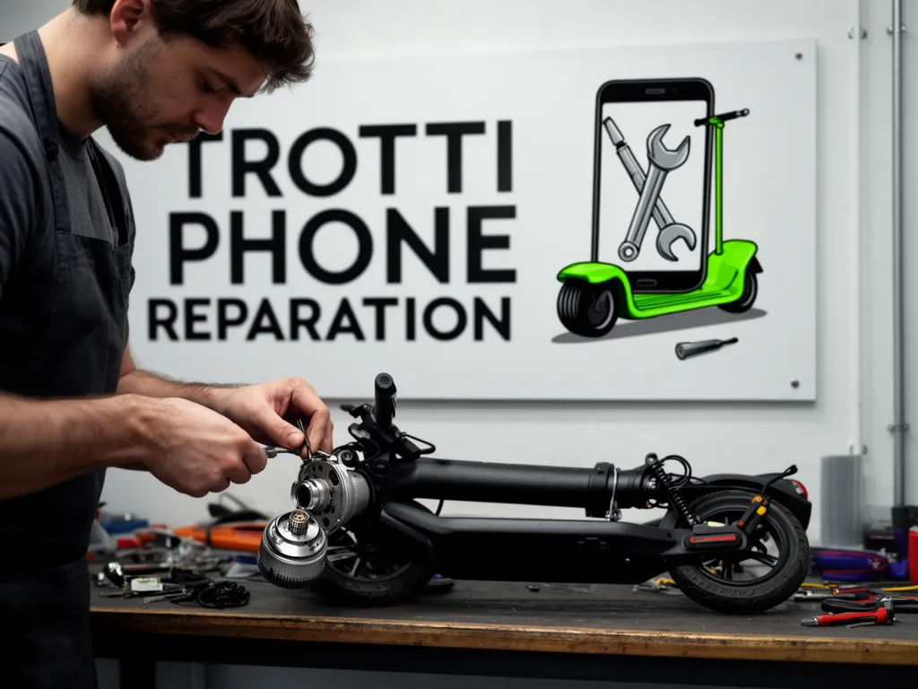 Réparation Moteur à Saint-Gervais - TROTTIPHONE