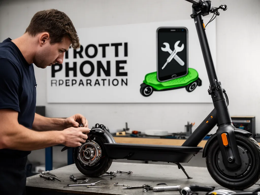 Réparation Moteur à Saint-Prix - TROTTIPHONE