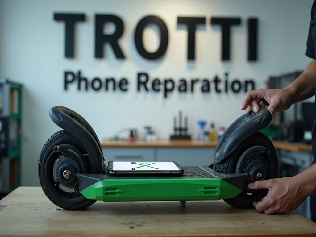 Réparation Pneus / Chambre à air à Ableiges - TROTTIPHONE