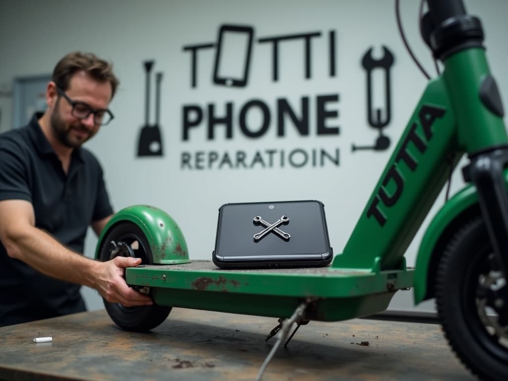 Réparation Pneus / Chambre à air à Ambleville - TROTTIPHONE