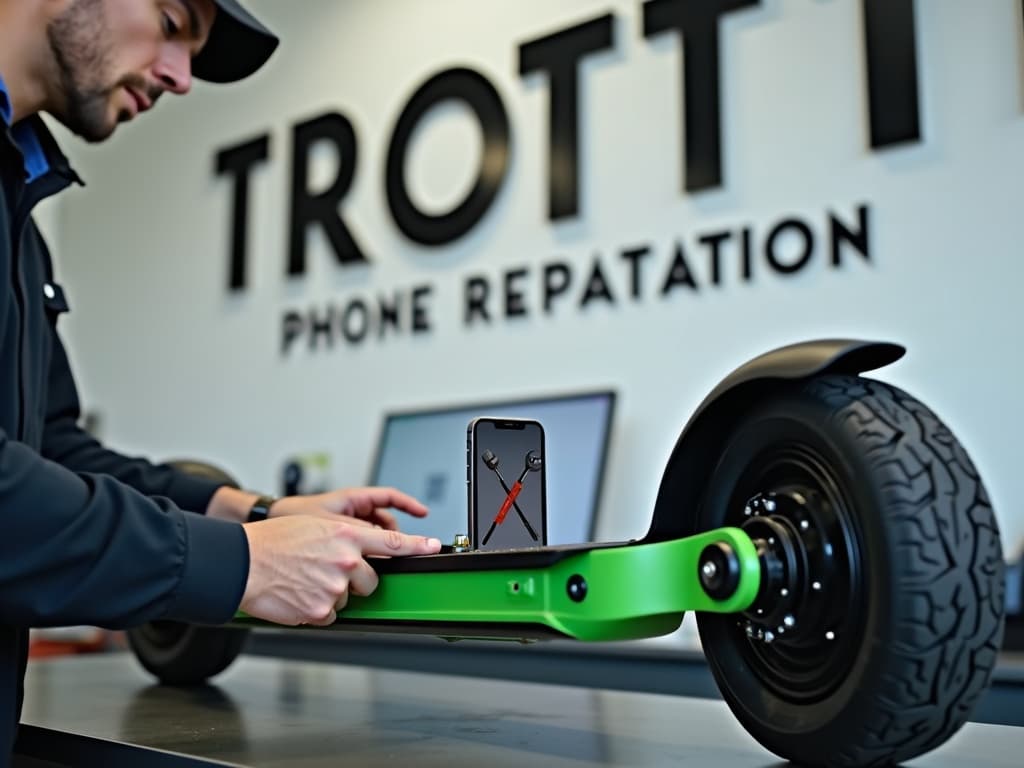 Réparation Pneus / Chambre à air à Andilly - TROTTIPHONE