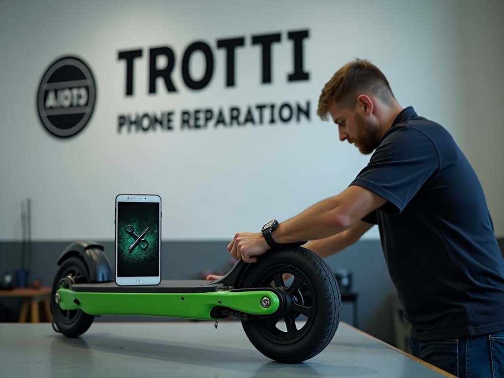 Réparation Pneus / Chambre à air à Arnouville - TROTTIPHONE