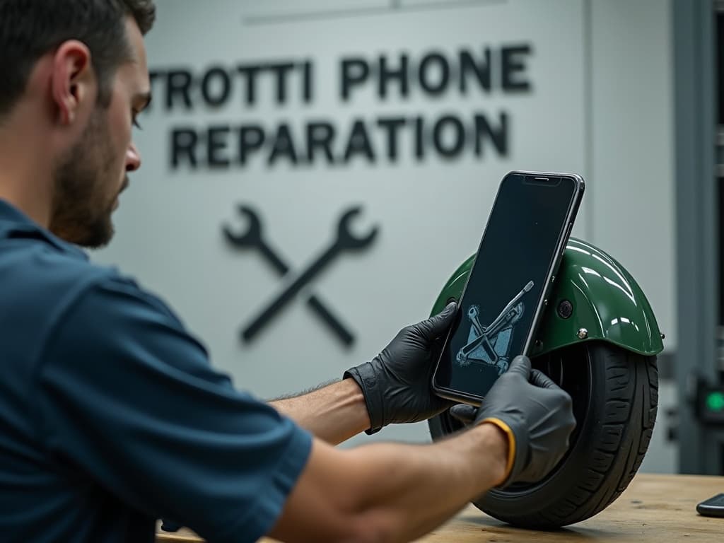 Réparation Pneus / Chambre à air à Avernes - TROTTIPHONE