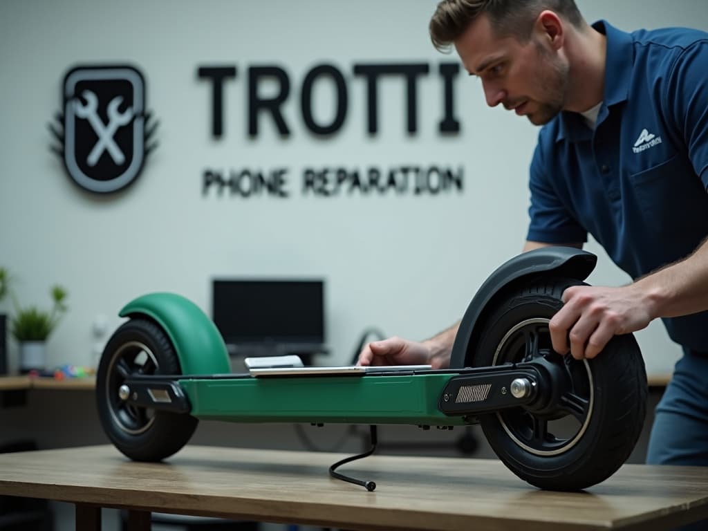 Réparation Pneus / Chambre à air à Beauchamp - TROTTIPHONE