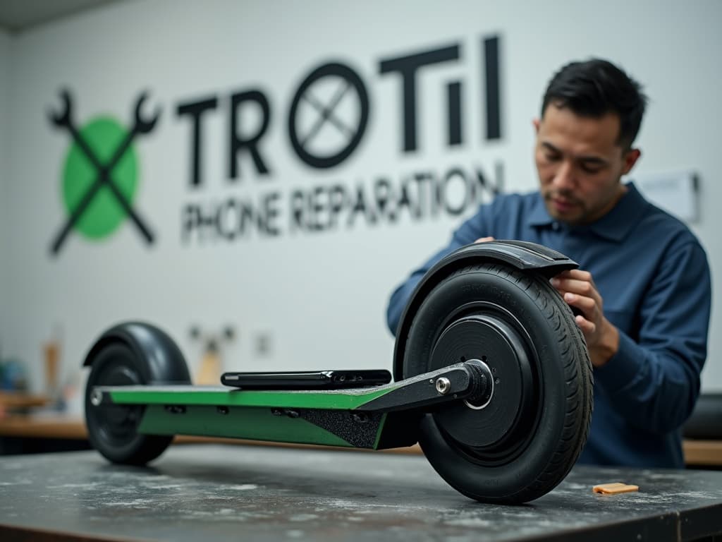 Réparation Pneus / Chambre à air à Bernes-sur-Oise - TROTTIPHONE