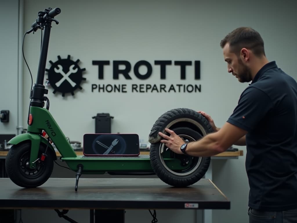 Réparation Pneus / Chambre à air à Béthemont-la-Forêt - TROTTIPHONE