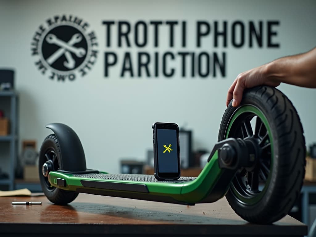 Réparation Pneus / Chambre à air à Boisemont - TROTTIPHONE