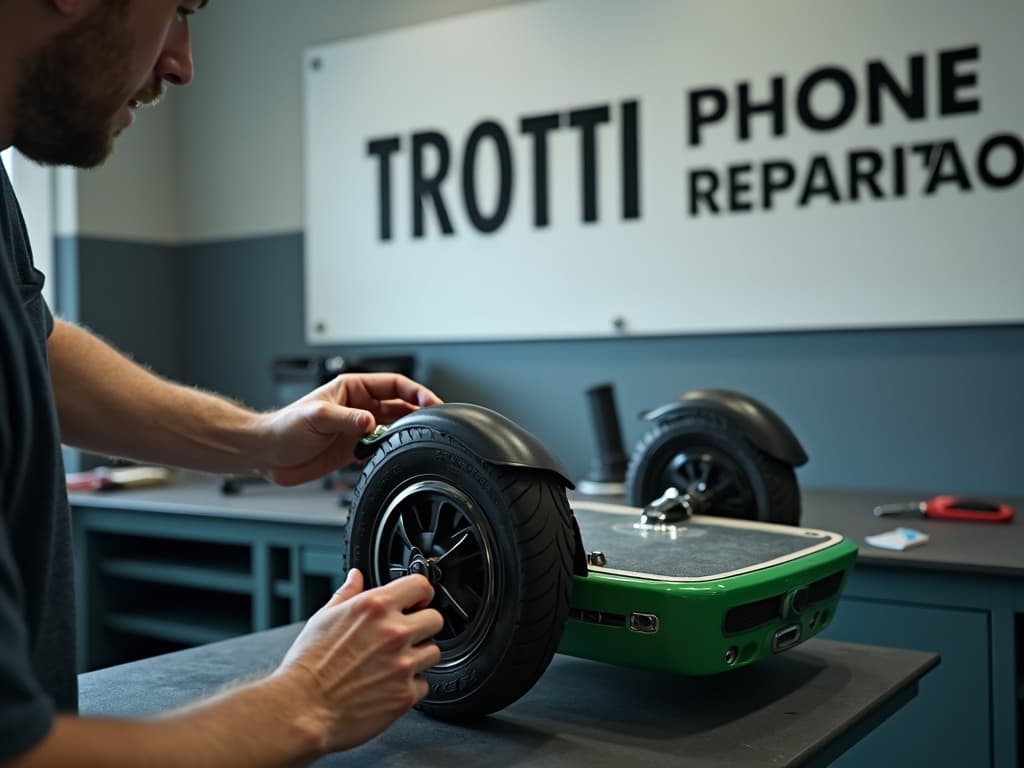 Réparation Pneus / Chambre à air à Boissy-l'Aillerie - TROTTIPHONE