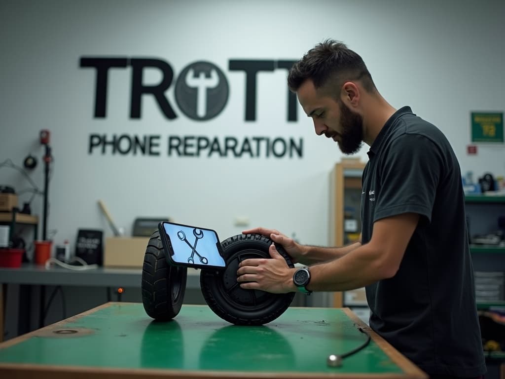 Réparation Pneus / Chambre à air à Bouffémont - TROTTIPHONE