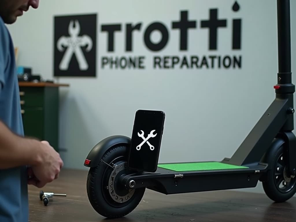 Réparation Pneus / Chambre à air à Buhy - TROTTIPHONE