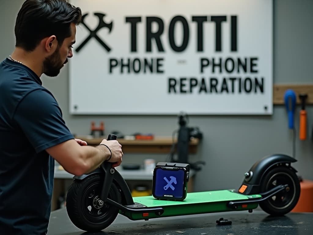 Réparation Pneus / Chambre à air à Champagne-sur-Oise - TROTTIPHONE