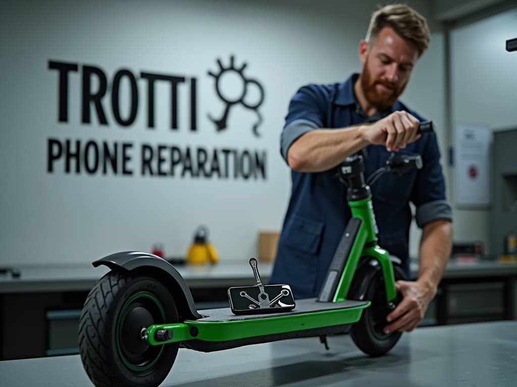 Réparation Pneus / Chambre à air à Chaumontel - TROTTIPHONE