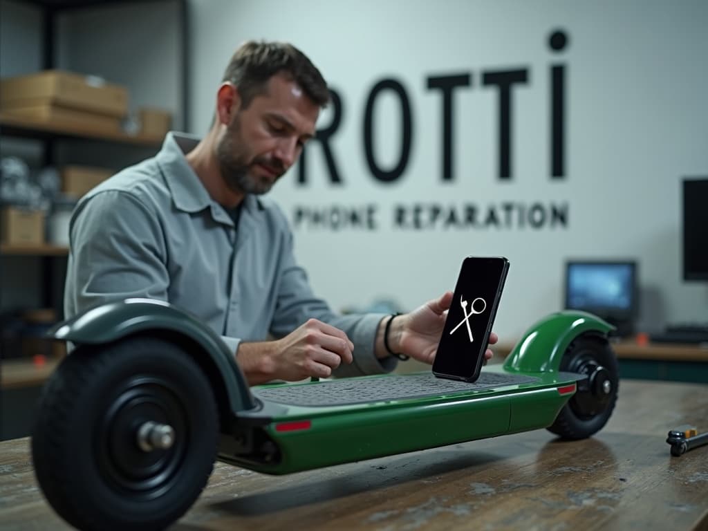 Réparation Pneus / Chambre à air à Chaussy - TROTTIPHONE