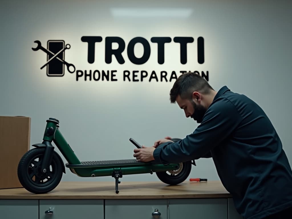 Réparation Pneus / Chambre à air à Courdimanche - TROTTIPHONE