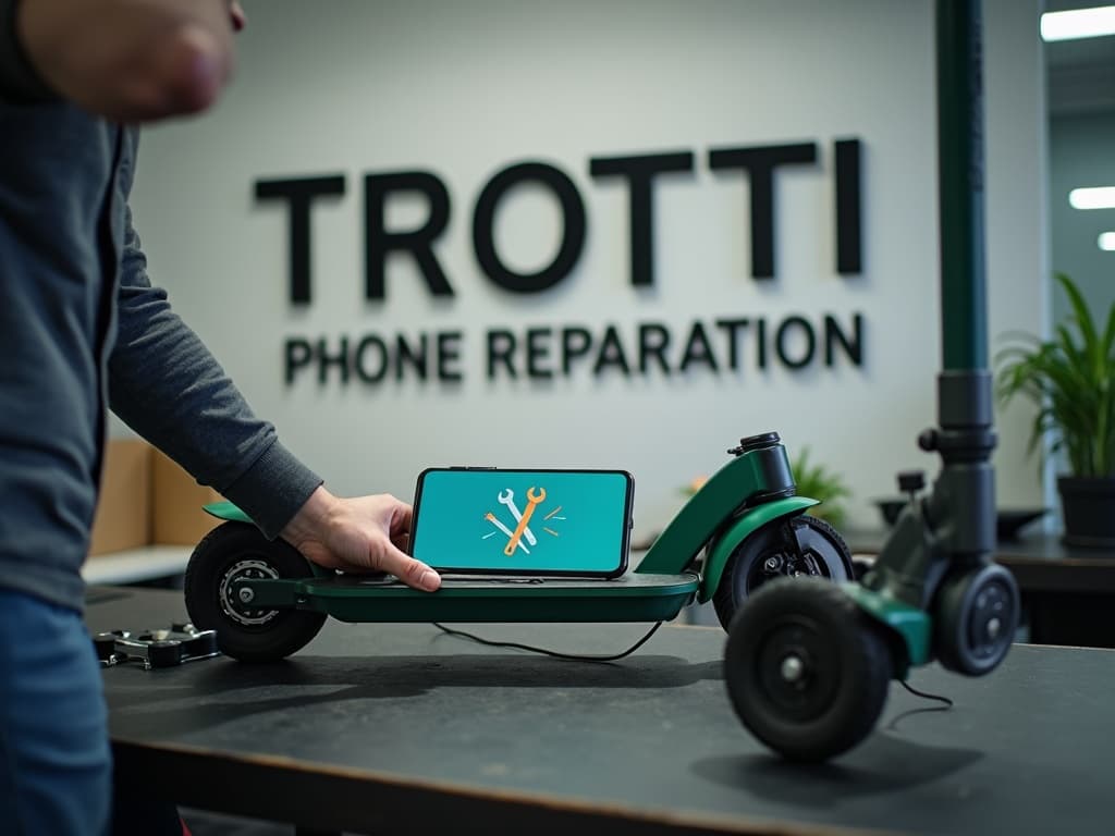 Réparation Pneus / Chambre à air à Fontenay-en-Parisis - TROTTIPHONE