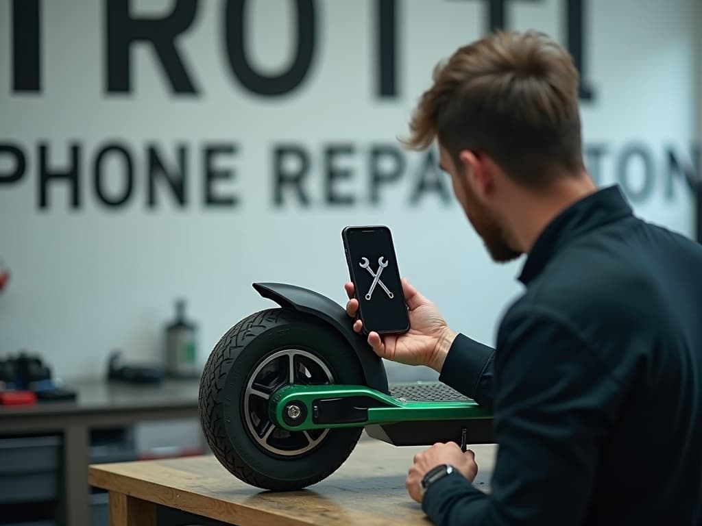 Réparation Pneus / Chambre à air à Frémainville - TROTTIPHONE